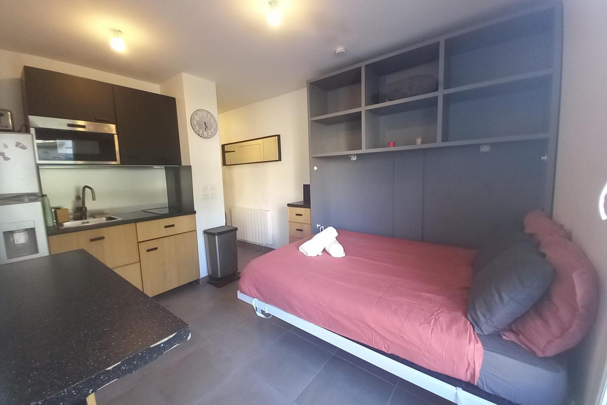 69A - Cosy Studio Ideally Located Lyon Gerland Exteriör bild