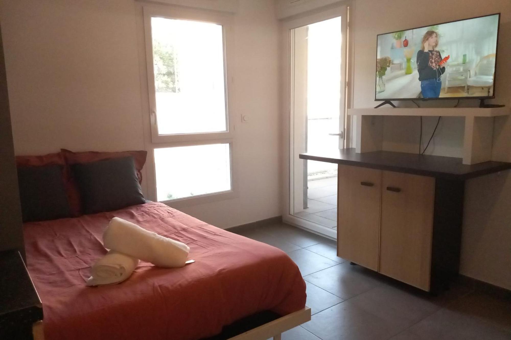 69A - Cosy Studio Ideally Located Lyon Gerland Exteriör bild